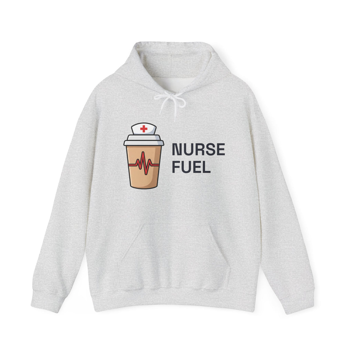 Nurse Fuel Hoodie | Funny Nurse Coffee