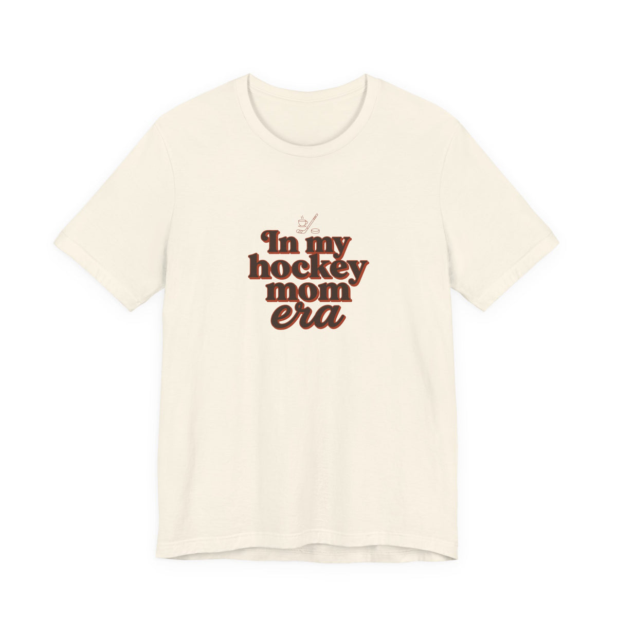 In My Hockey Mom Era Tee | Retro Hockey Mom Shirt