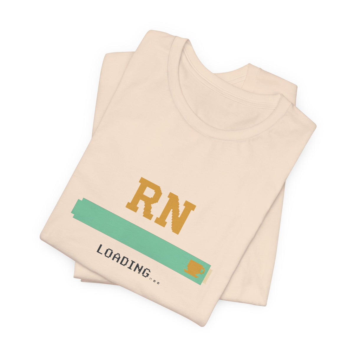 RN Loading Tee | Funny Nursing Student Shirt, New Grad Gift