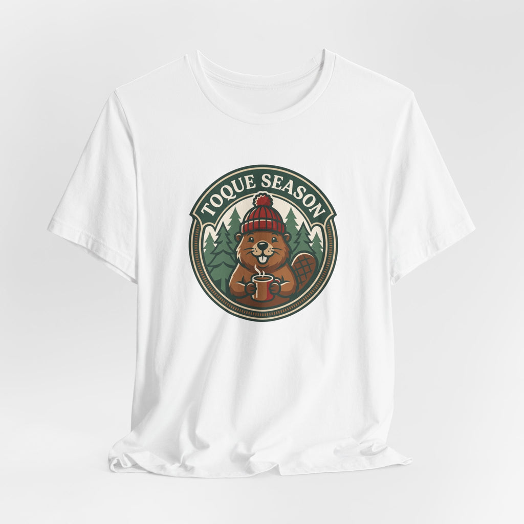 Toque Season Tee | Funny Canadian Beaver Winter Shirt
