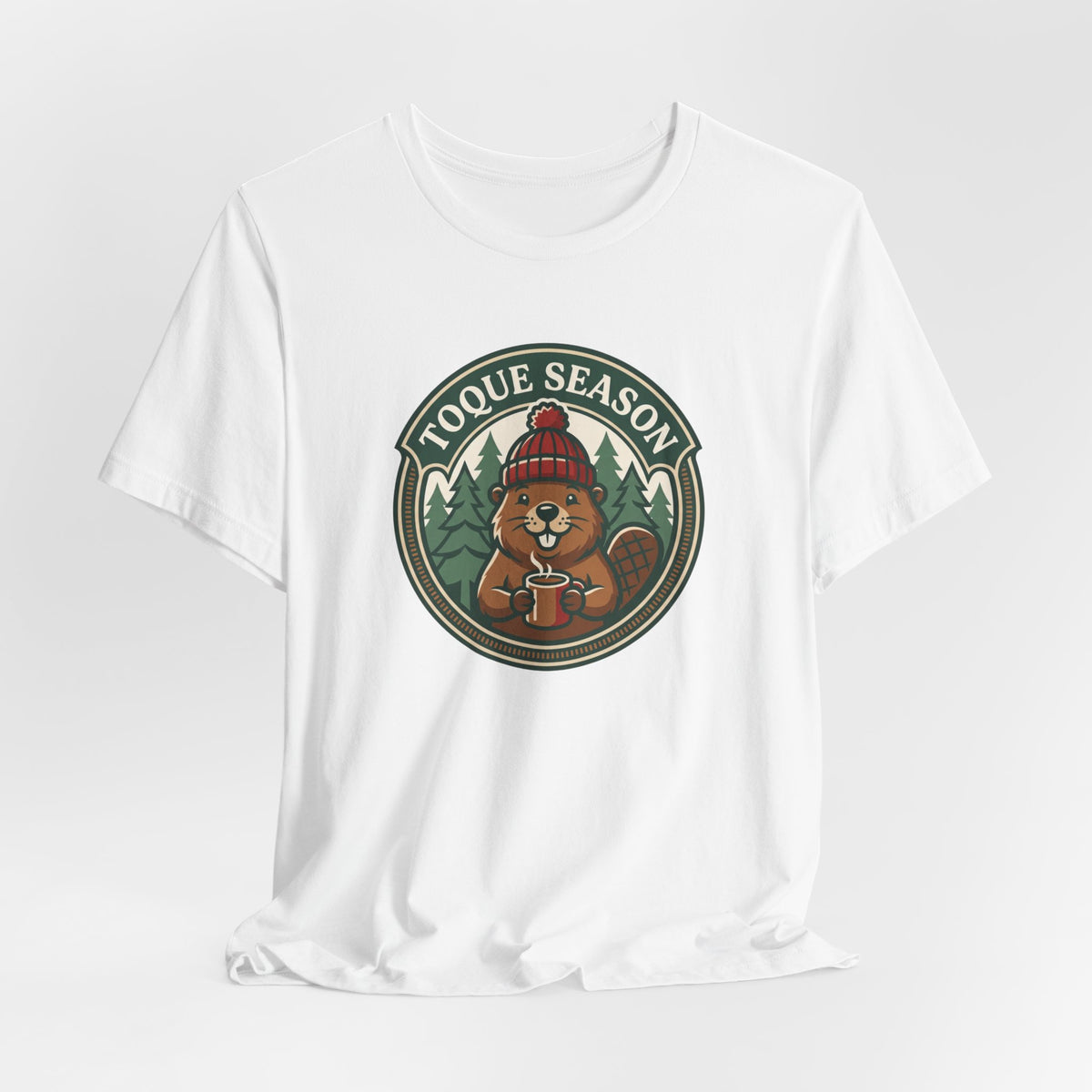 Toque Season Tee | Funny Canadian Beaver Winter Shirt