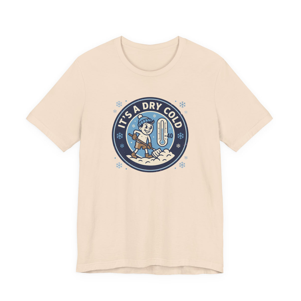 It's a Dry Cold Tee | Funny Canadian Winter Shirt
