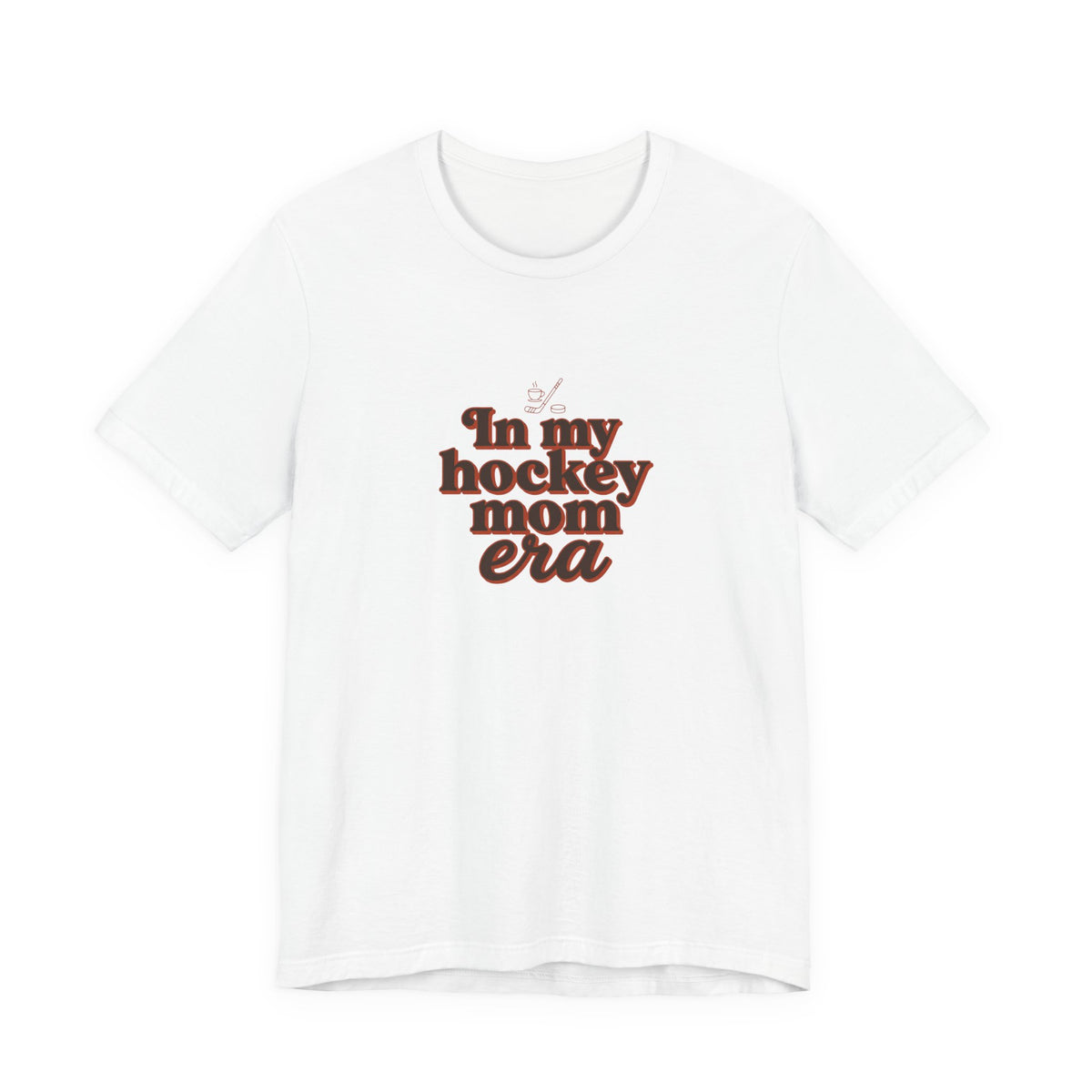 In My Hockey Mom Era Tee | Retro Hockey Mom Shirt