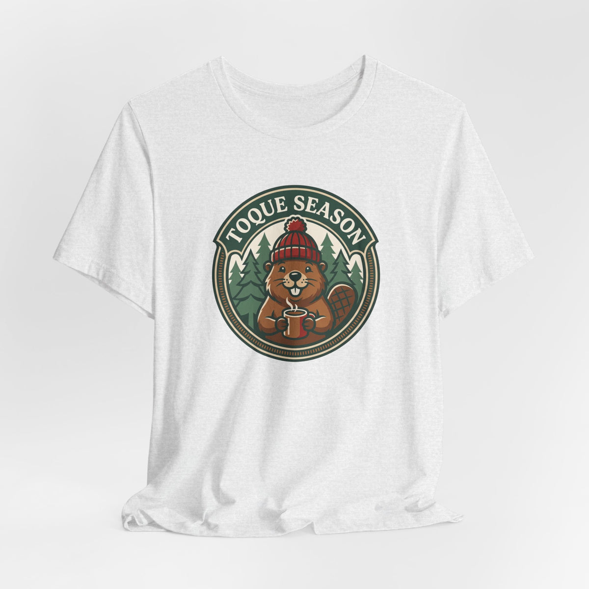Toque Season Tee | Funny Canadian Beaver Winter Shirt