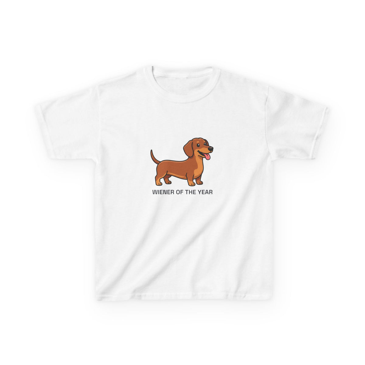 Wiener of the Year Kids Tee | Funny Dachshund Wiener Dog Shirt