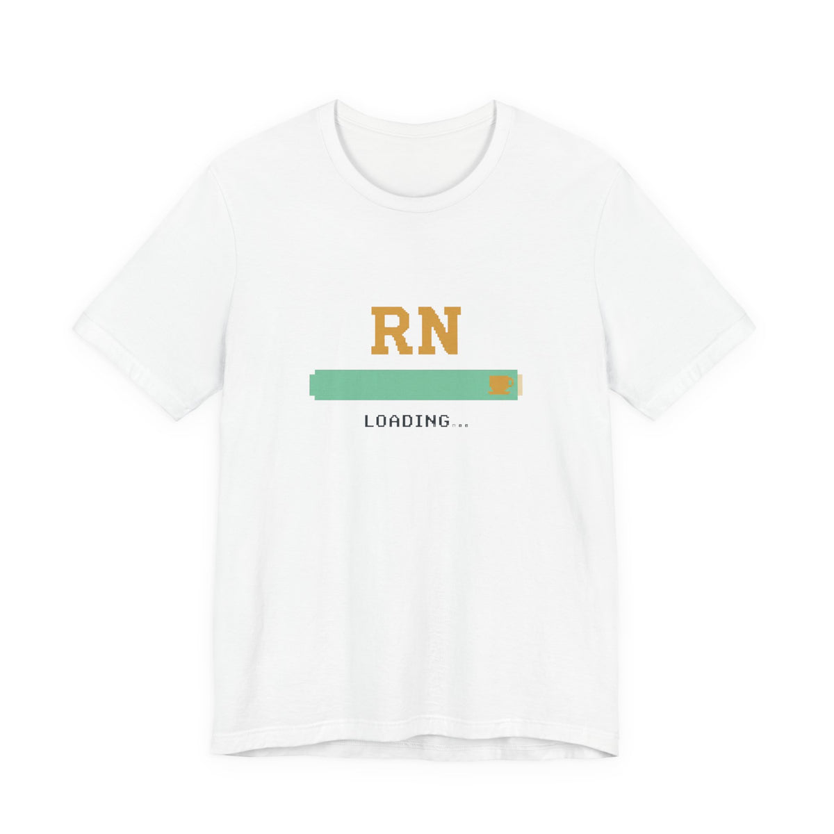 RN Loading Tee | Funny Nursing Student Shirt, New Grad Gift