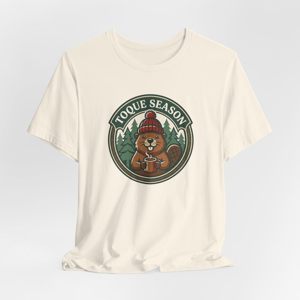 Toque Season Tee | Funny Canadian Beaver Winter Shirt