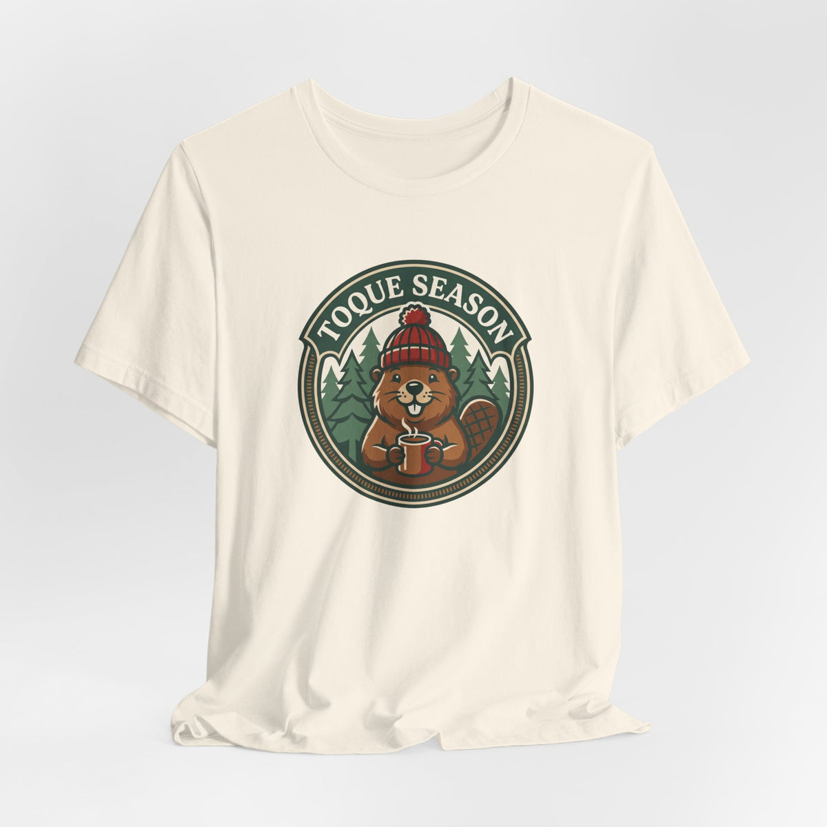 Toque Season Tee | Funny Canadian Beaver Winter Shirt