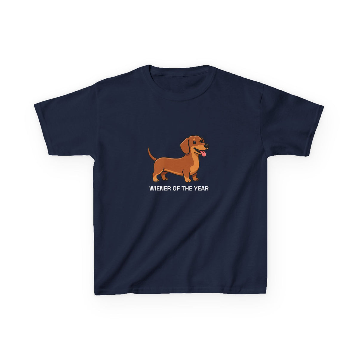Wiener of the Year Kids Tee | Funny Dachshund Wiener Dog Shirt