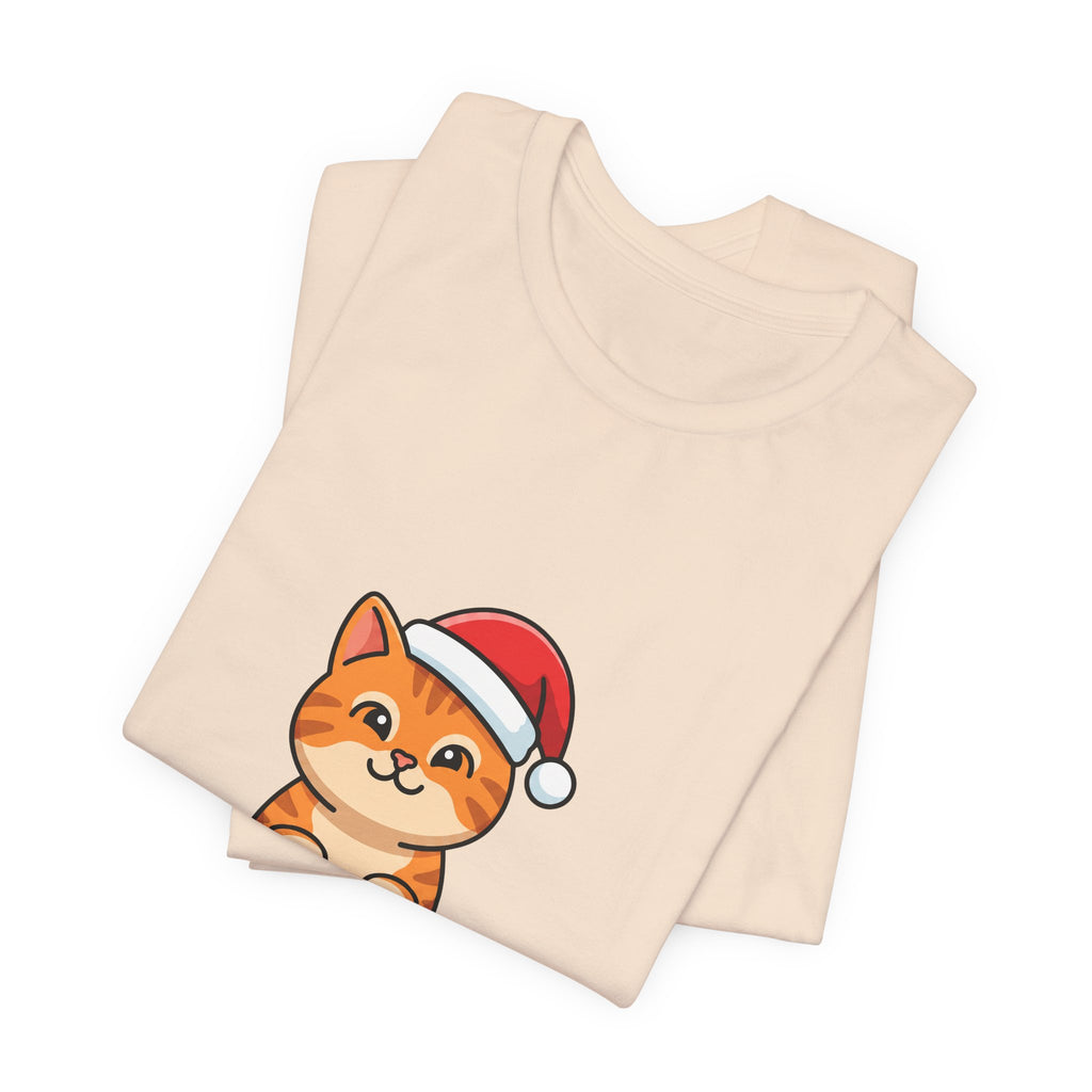 Santa Claws Tee | Funny Cat Christmas Shirt