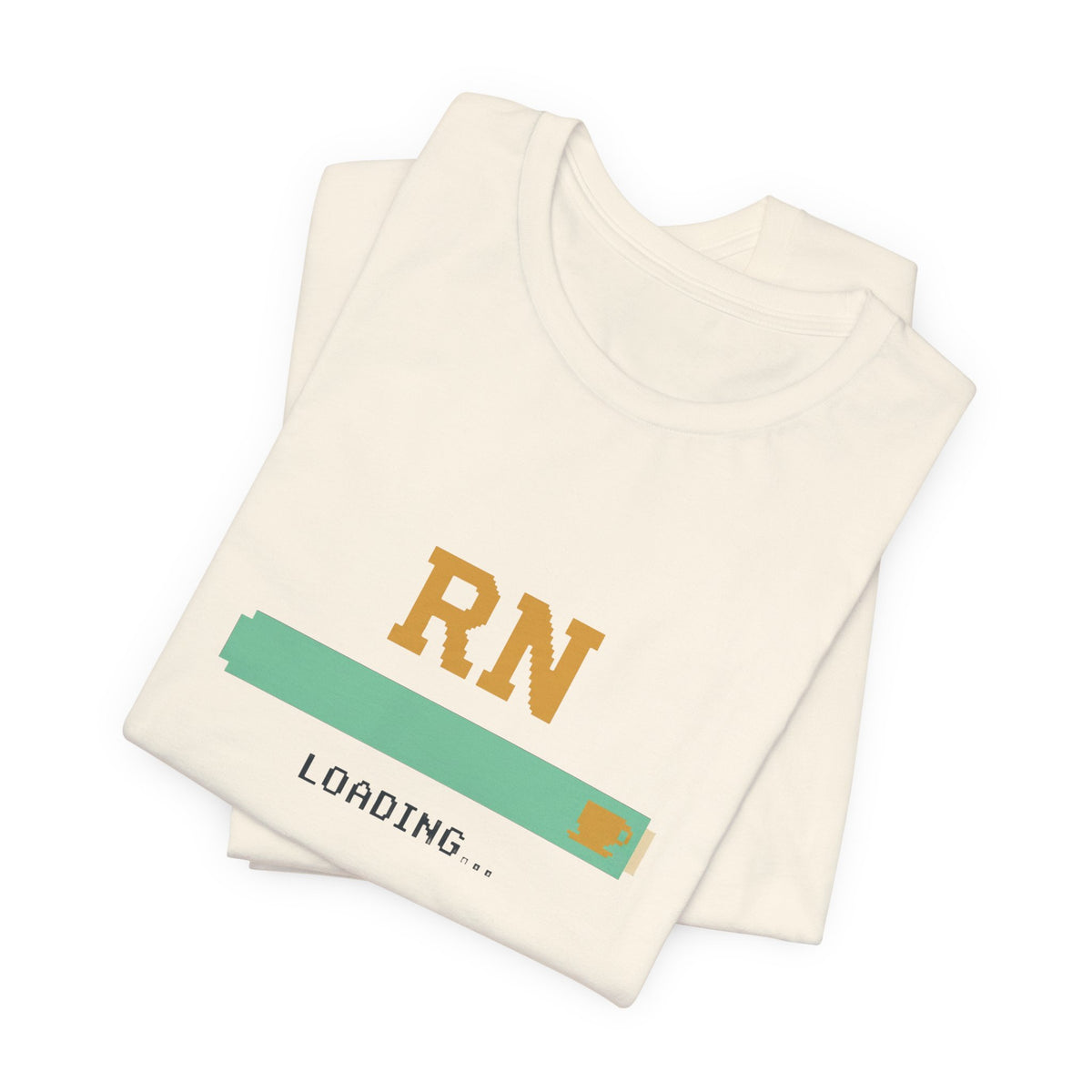 RN Loading Tee | Funny Nursing Student Shirt, New Grad Gift
