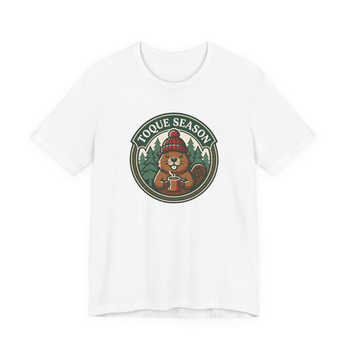 Toque Season Tee | Funny Canadian Beaver Winter Shirt