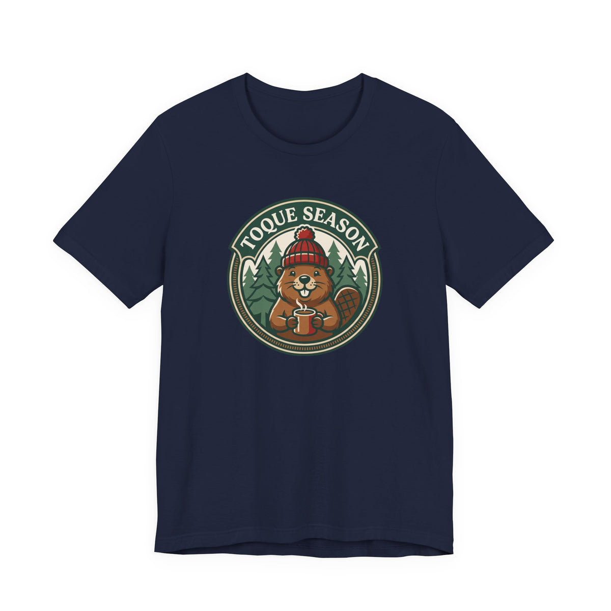 Toque Season Tee | Funny Canadian Beaver Winter Shirt