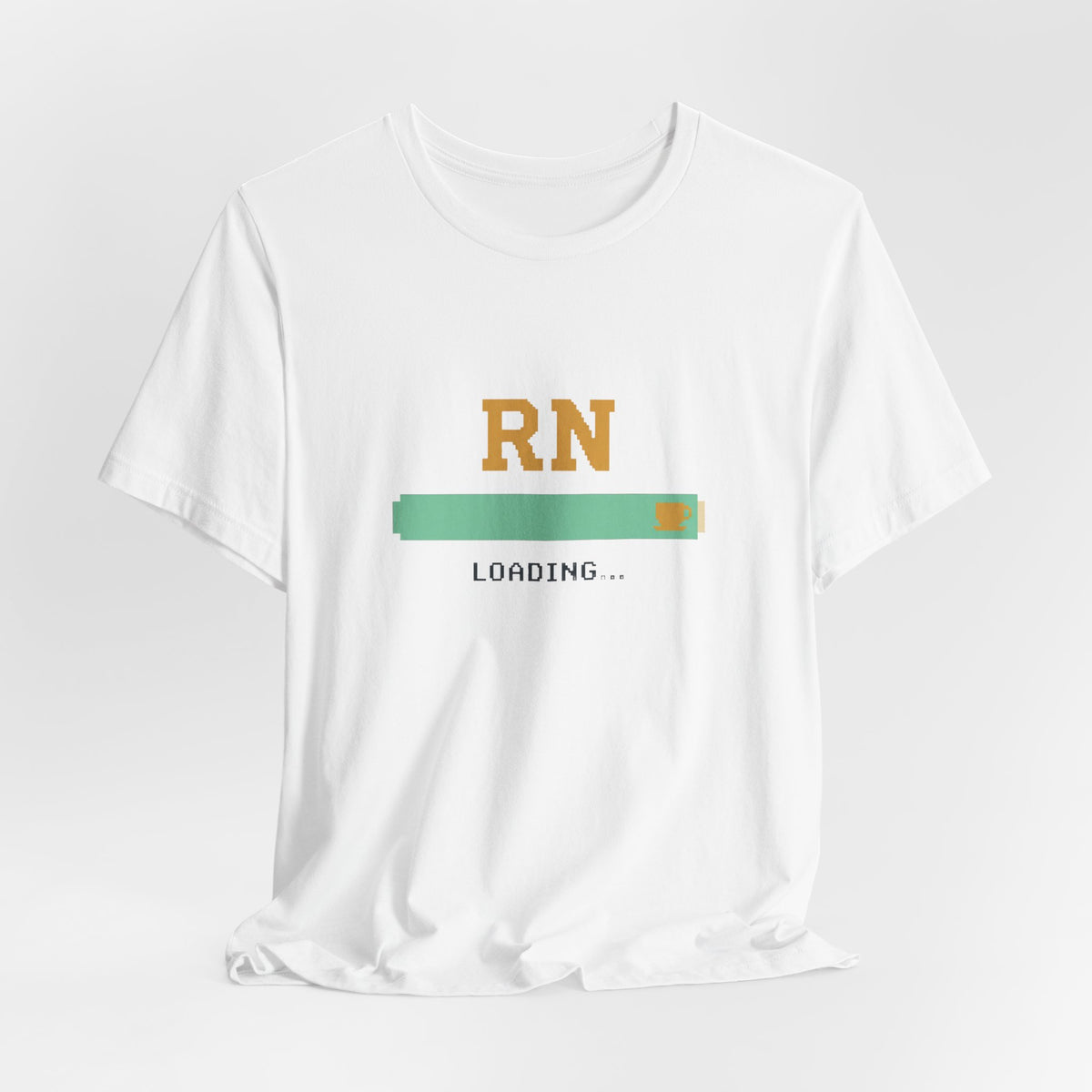 RN Loading Tee | Funny Nursing Student Shirt, New Grad Gift