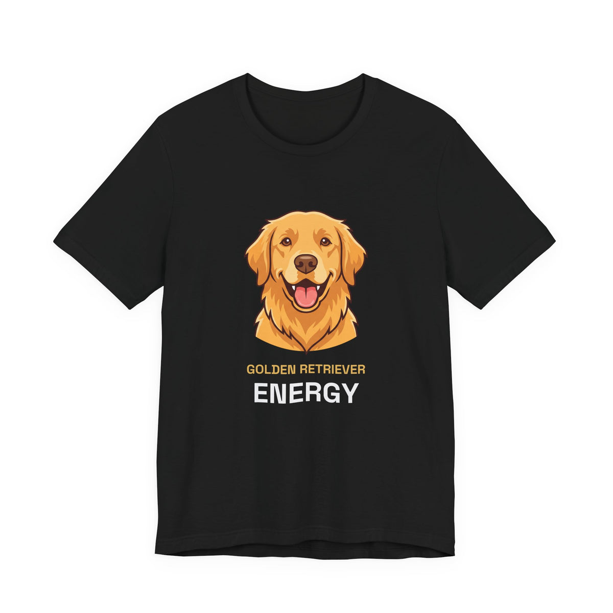 Golden Retriever Energy Tee | Funny Golden Retriever Dog Lover Shirt