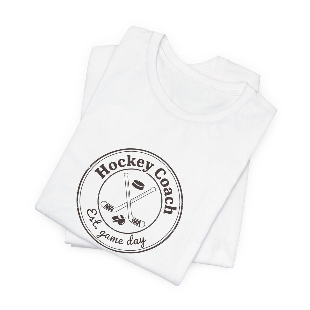 Hockey Coach Tee | Retro Hockey Coach Shirt