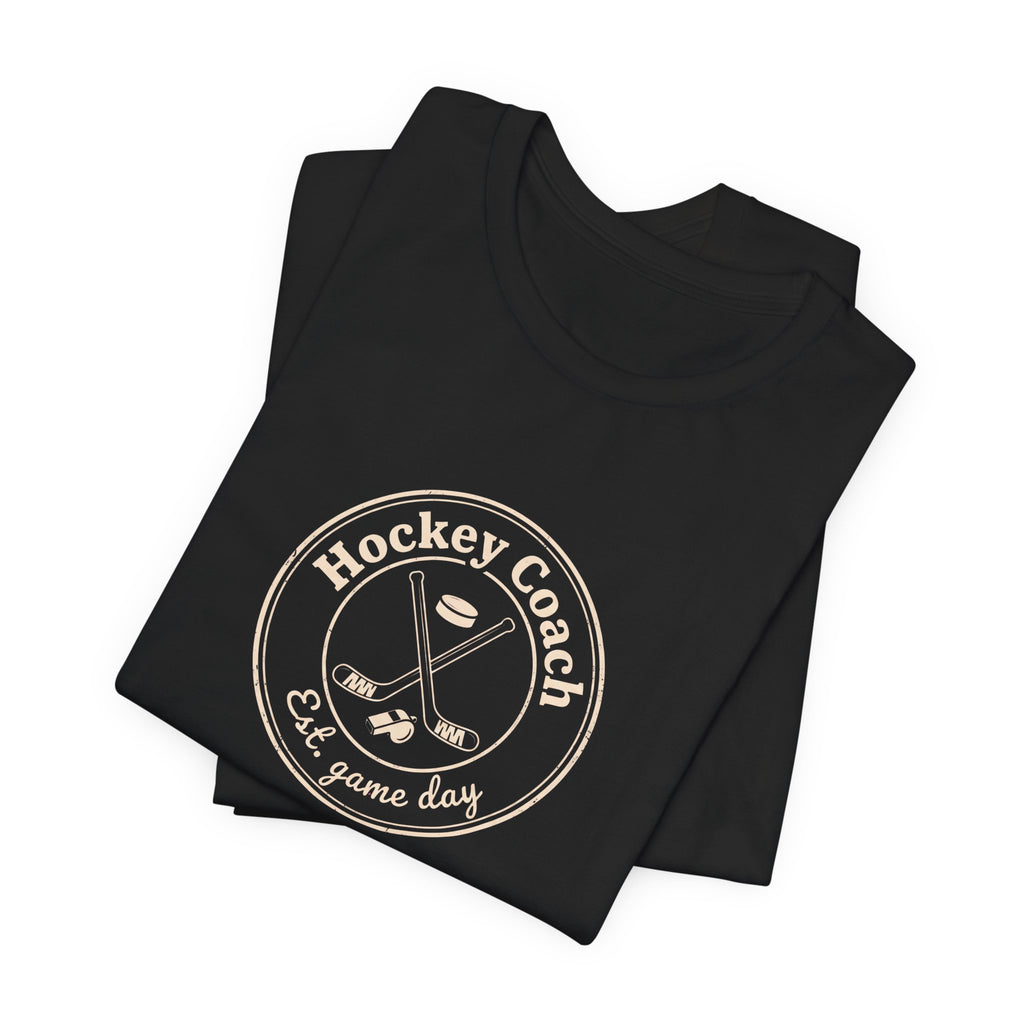 Hockey Coach Tee | Retro Hockey Coach Shirt