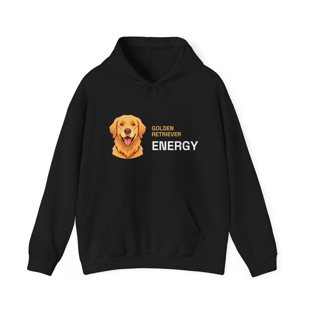 Golden Retriever Energy Hoodie | Funny Golden Retriever Dog Lover