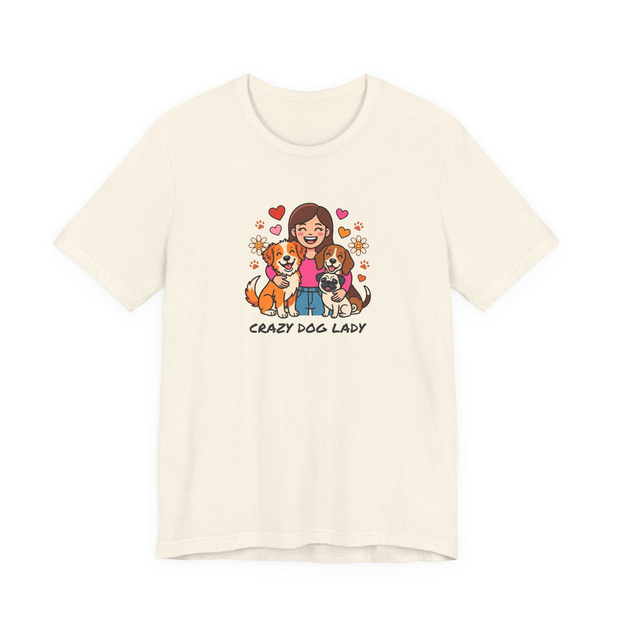 Crazy Dog Lady Tee | Funny Dog Shirt