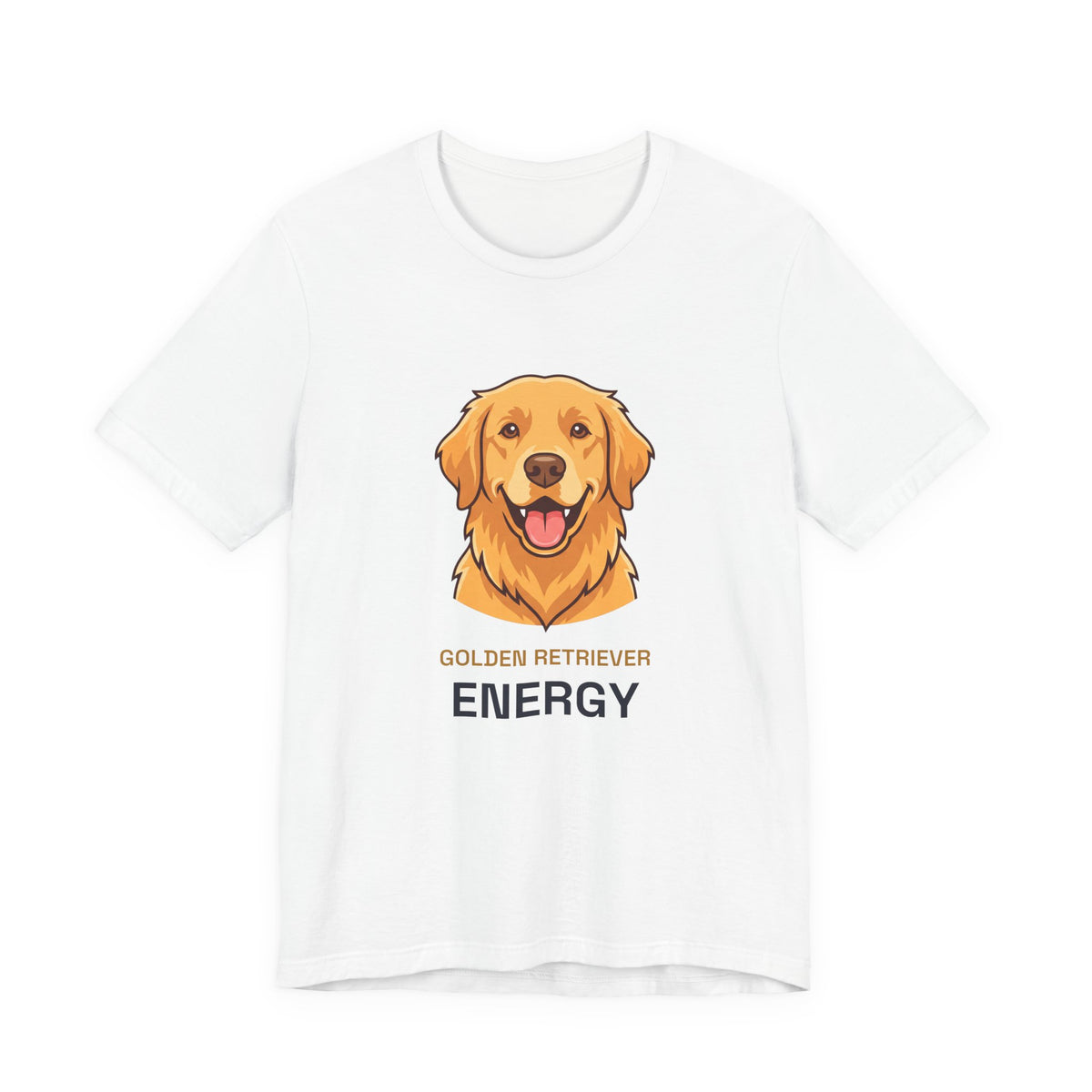 Golden Retriever Energy Tee | Funny Golden Retriever Dog Lover Shirt