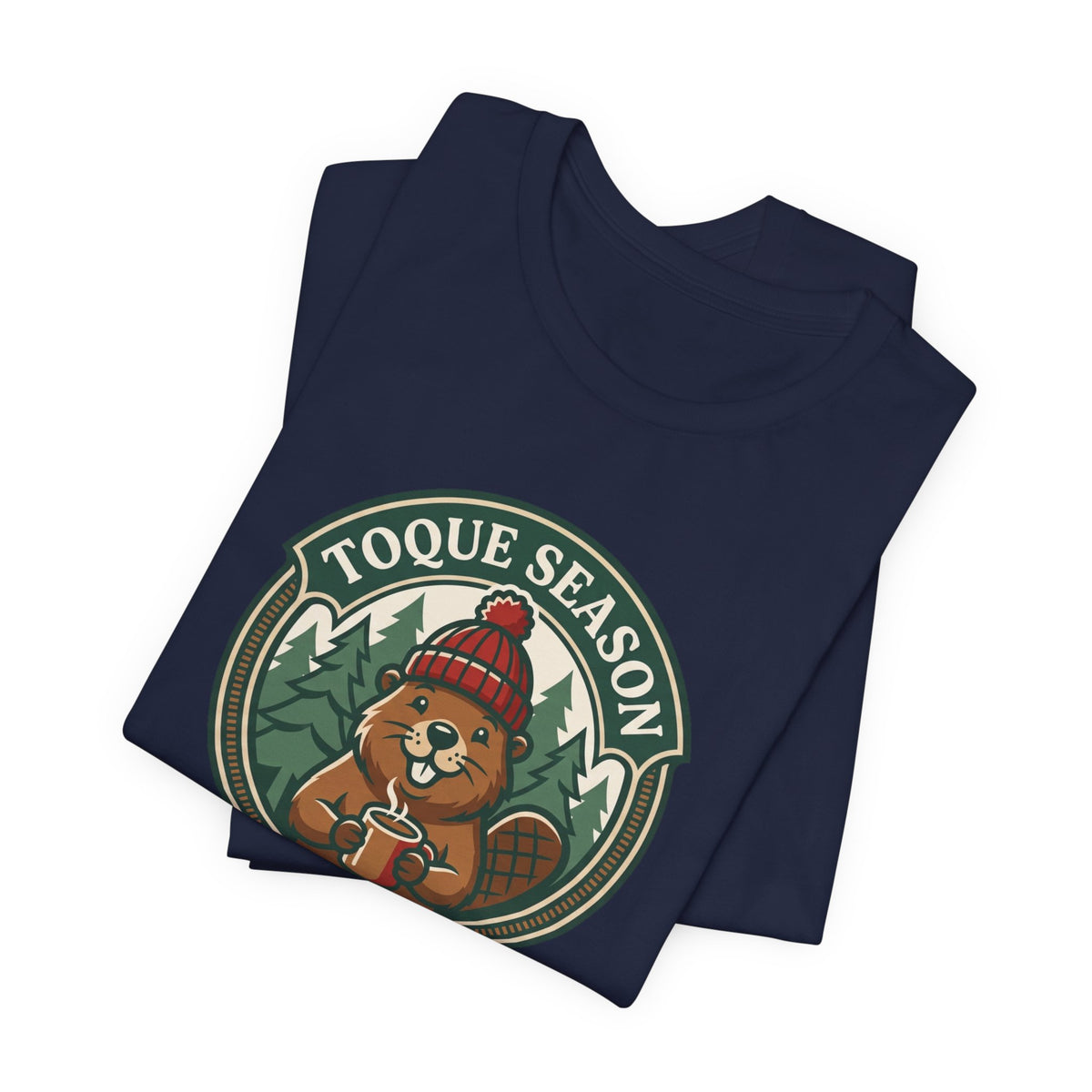 Toque Season Tee | Funny Canadian Beaver Winter Shirt