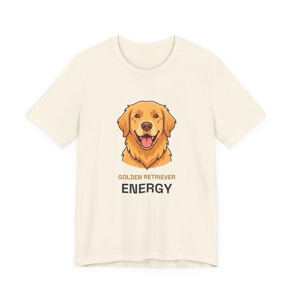 Golden Retriever Energy Tee | Funny Golden Retriever Dog Lover Shirt