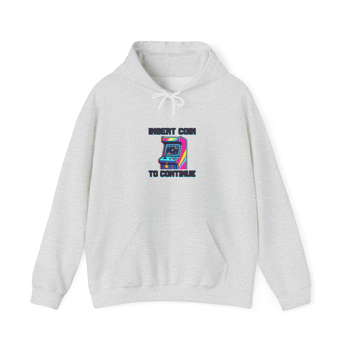 Insert Coin To Continue Hoodie | Retro Arcade Gaming Shirt