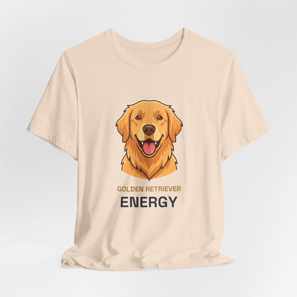 Golden Retriever Energy Tee | Funny Golden Retriever Dog Lover Shirt