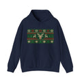 Ugly Christmas Sweater Hoodie | Funny Reindeer Fair Isle