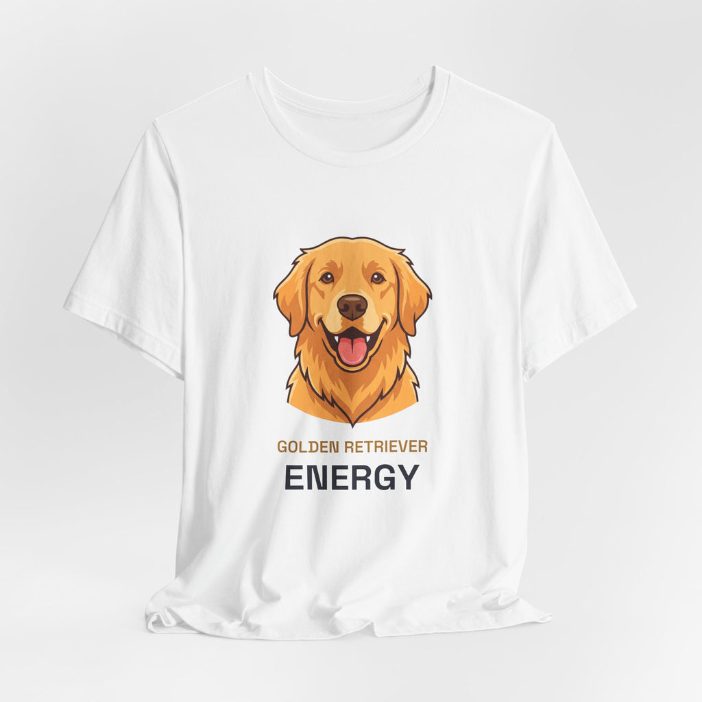 Golden Retriever Energy Tee | Funny Golden Retriever Dog Lover Shirt