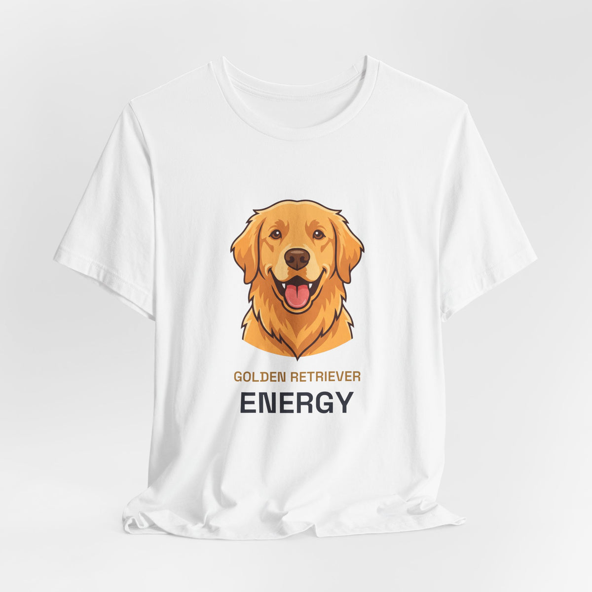 Golden Retriever Energy Tee | Funny Golden Retriever Dog Lover Shirt