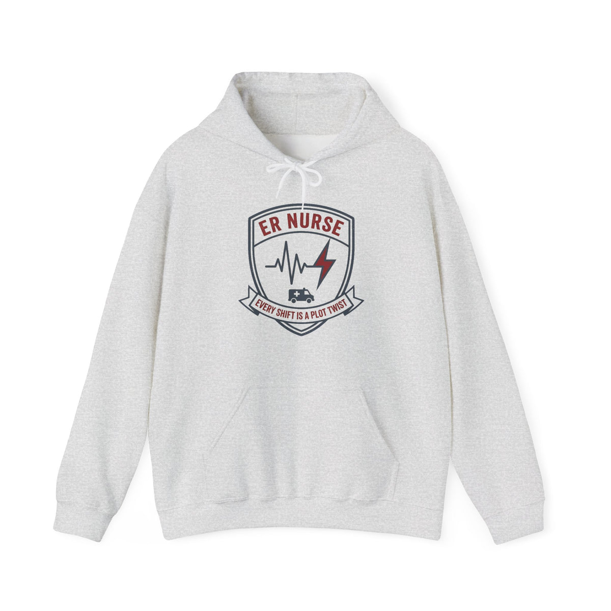 ER Nurse Hoodie | Every Shift Is a Plot Twist