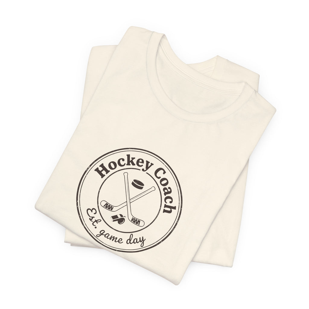 Hockey Coach Tee | Retro Hockey Coach Shirt