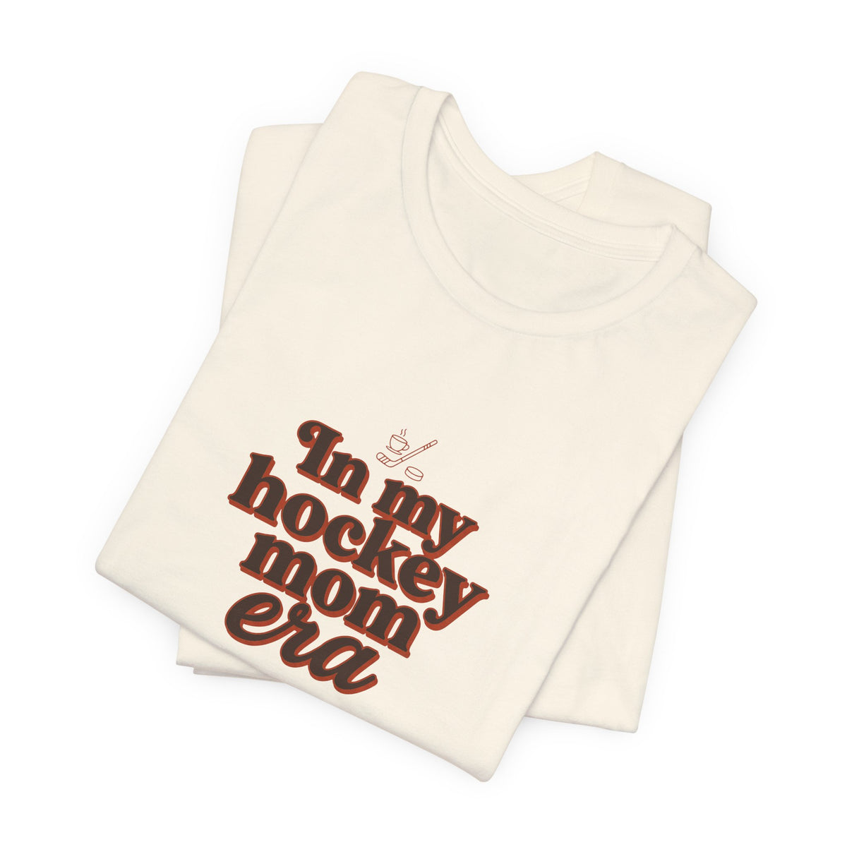 In My Hockey Mom Era Tee | Retro Hockey Mom Shirt