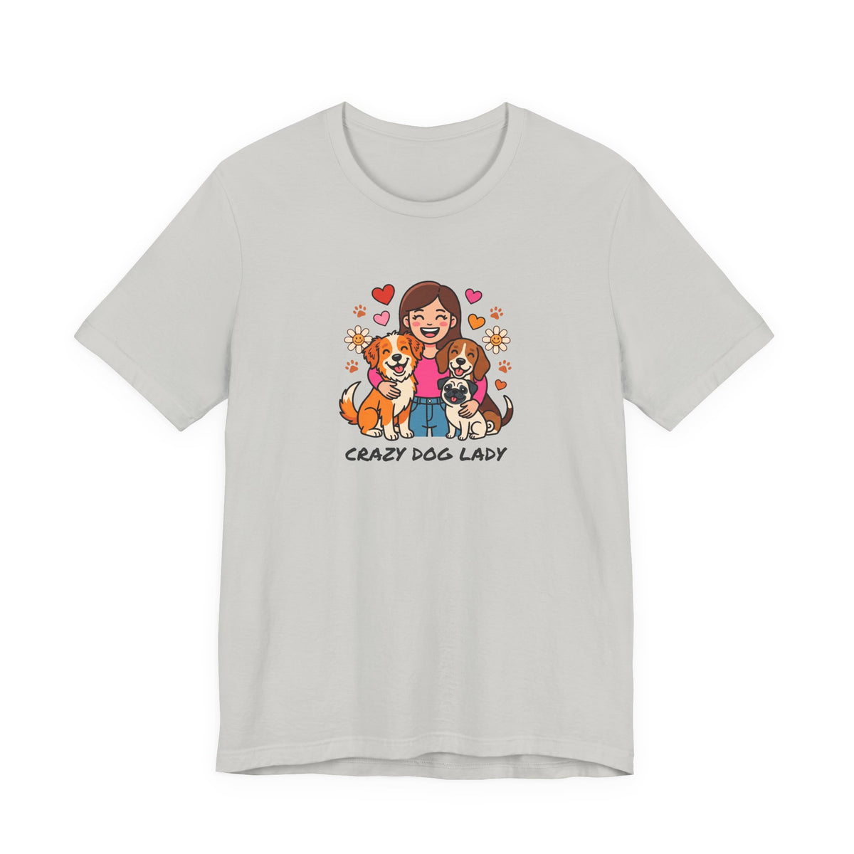 Crazy Dog Lady Tee | Funny Dog Shirt