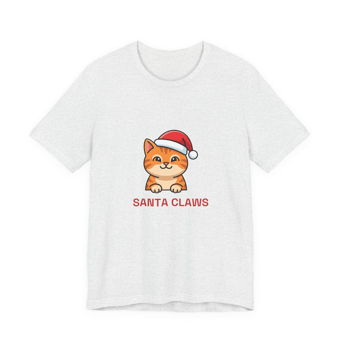 Santa Claws Tee | Funny Cat Christmas Shirt