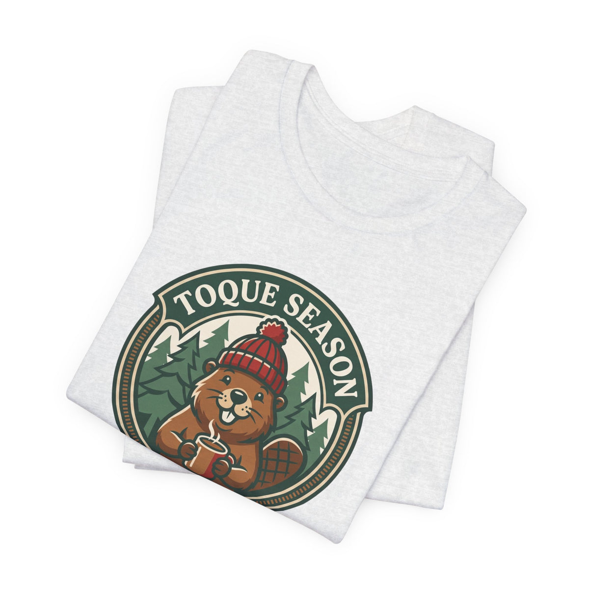 Toque Season Tee | Funny Canadian Beaver Winter Shirt