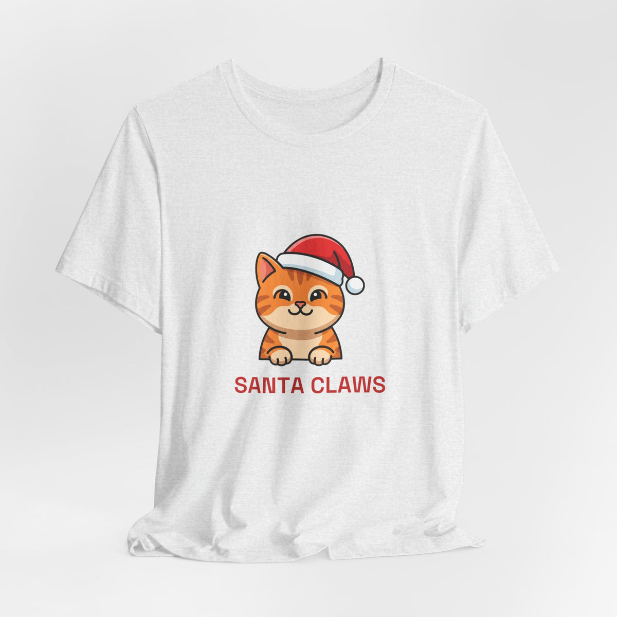 Santa Claws Tee | Funny Cat Christmas Shirt