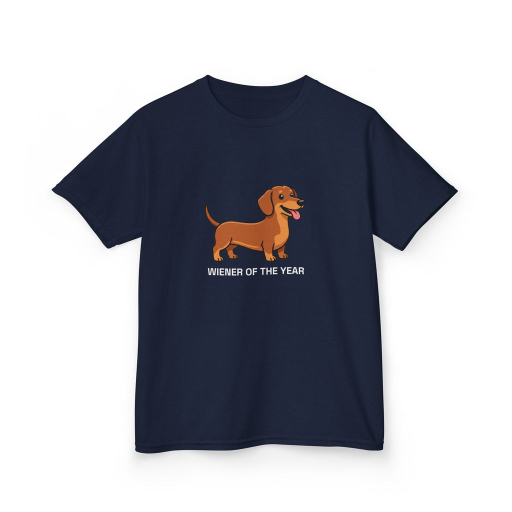 Wiener of the Year Kids Tee | Funny Dachshund Wiener Dog Shirt