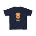 Golden Retriever Energy Kids Tee | Funny Youth Golden Retriever Shirt
