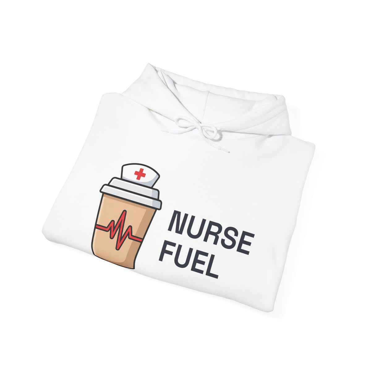 Nurse Fuel Hoodie | Funny Nurse Coffee