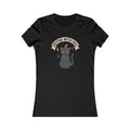Resting Witch Face Cat Women's Tee | Funny Halloween Fitted Shirt