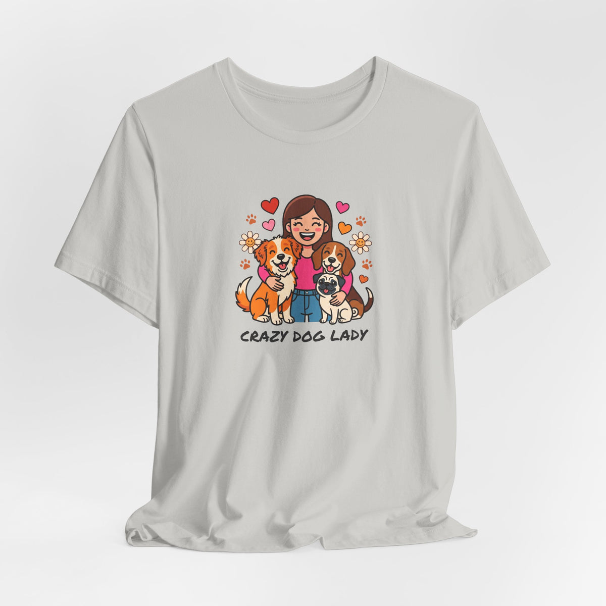 Crazy Dog Lady Tee | Funny Dog Shirt