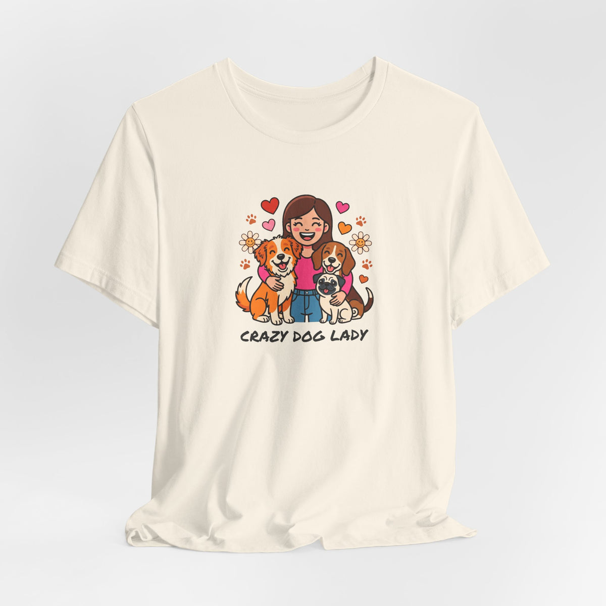 Crazy Dog Lady Tee | Funny Dog Shirt