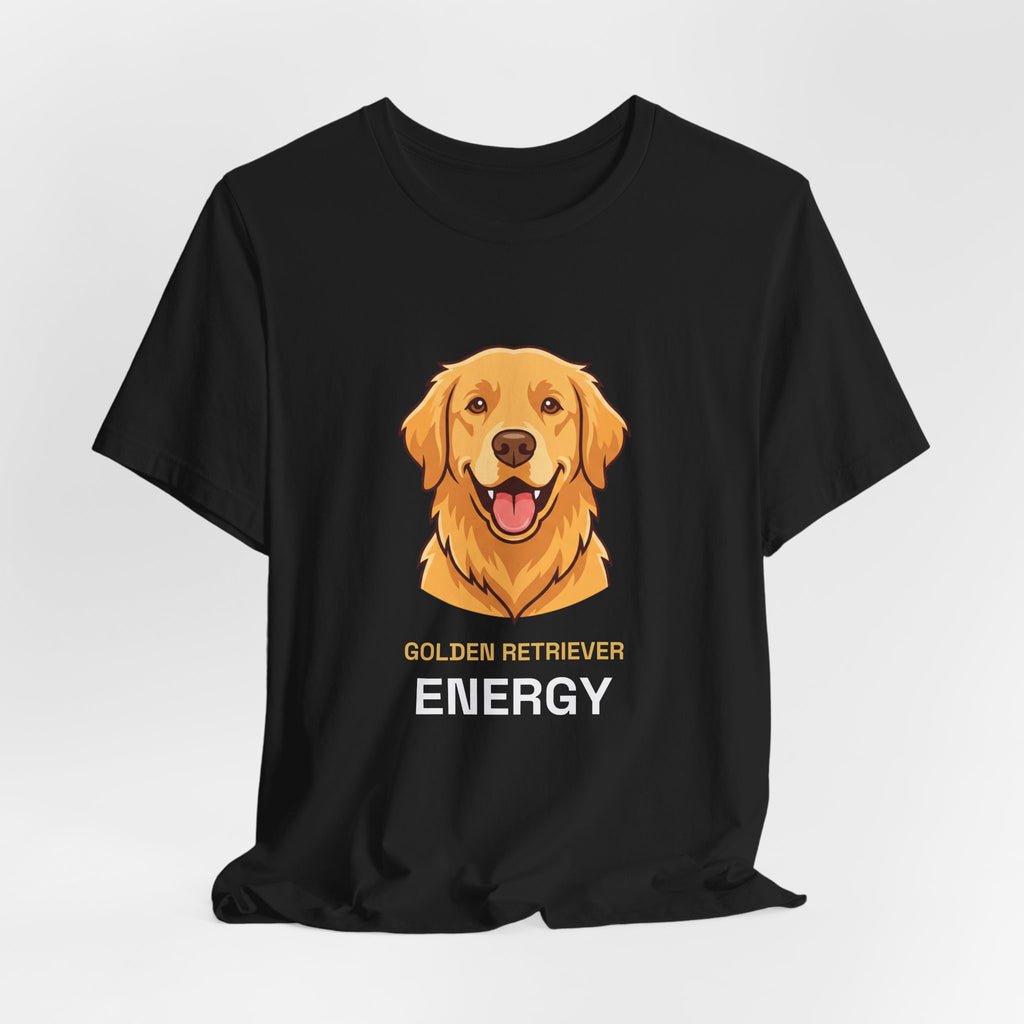 Golden Retriever Energy Tee | Funny Golden Retriever Dog Lover Shirt