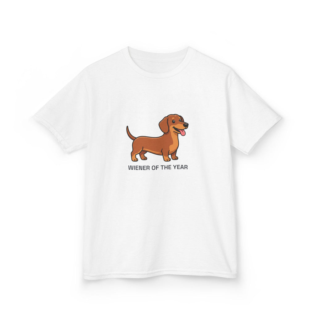 Wiener of the Year Kids Tee | Funny Dachshund Wiener Dog Shirt