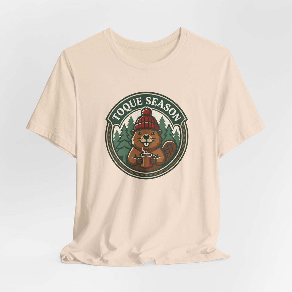 Toque Season Tee | Funny Canadian Beaver Winter Shirt