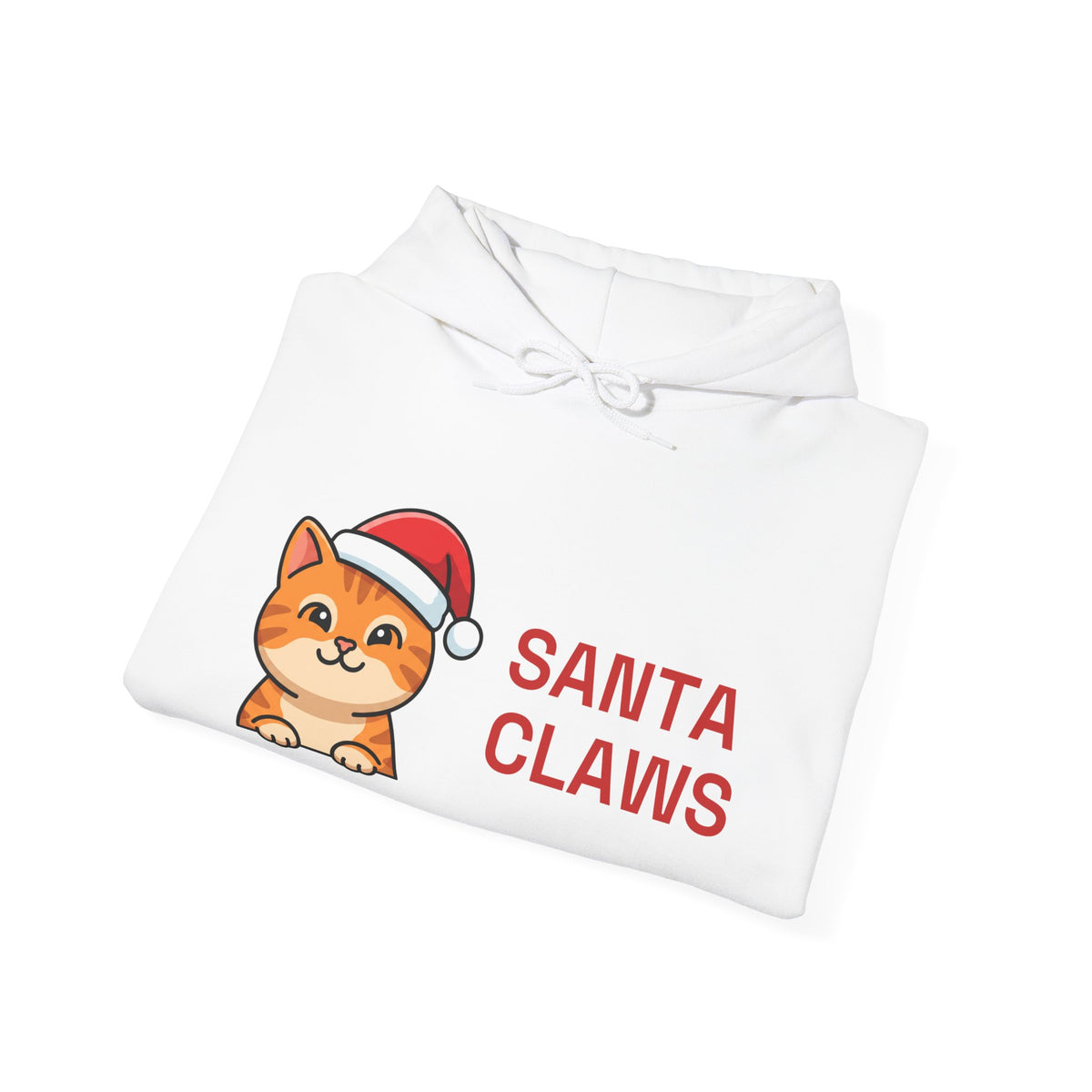Santa Claws Hoodie | Funny Cat Christmas