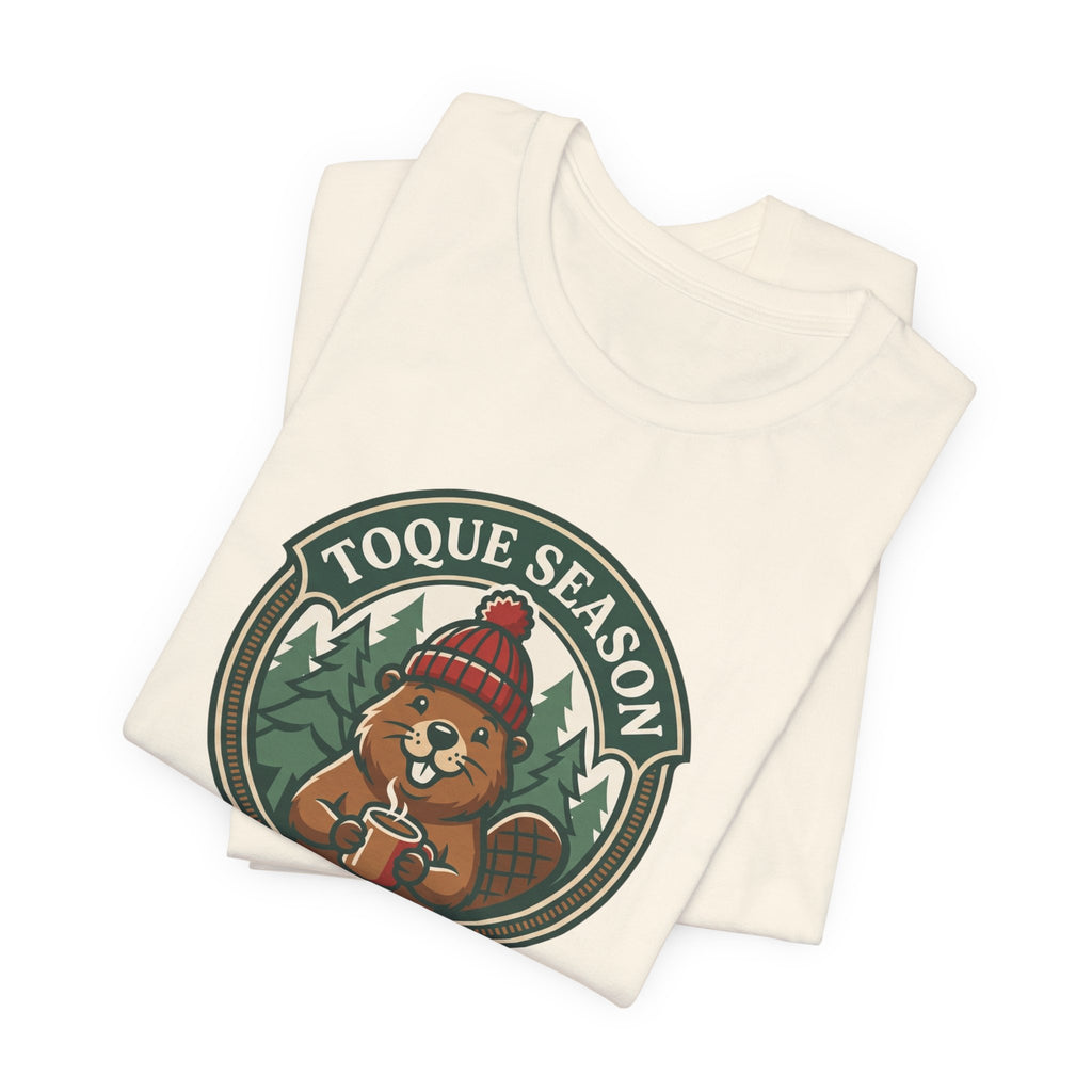 Toque Season Tee | Funny Canadian Beaver Winter Shirt
