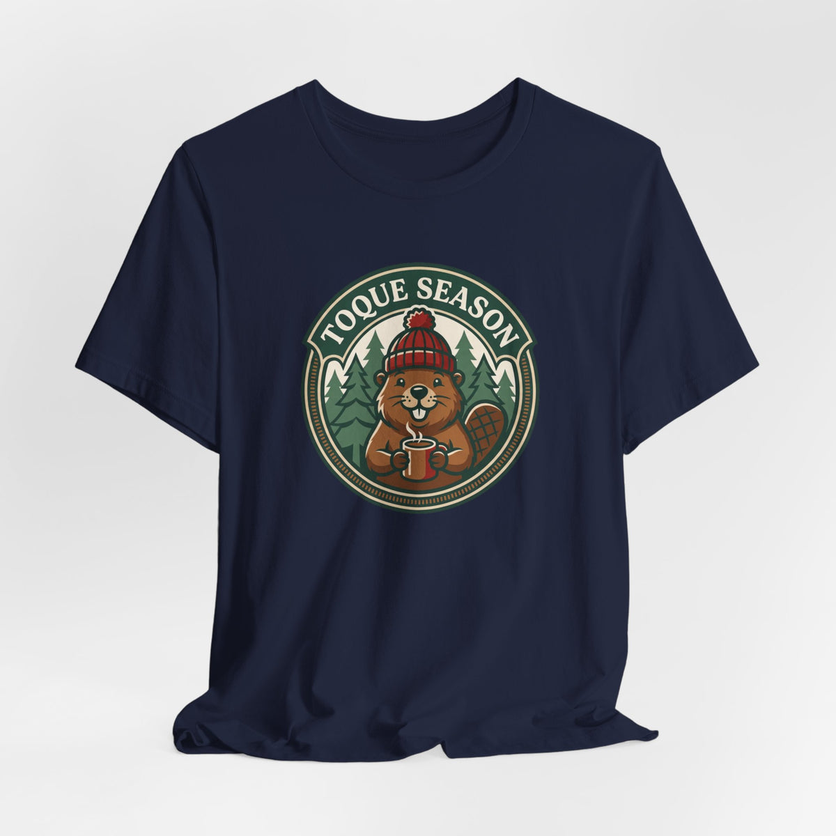 Toque Season Tee | Funny Canadian Beaver Winter Shirt